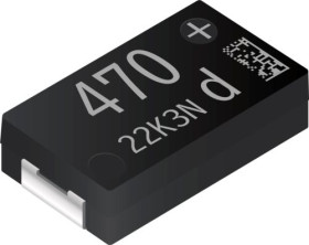 SP Cap JX Series 2V 470uF 125°C 3000h