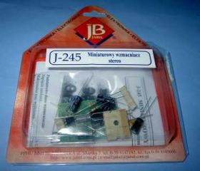 J-245 MINIATUROWY WZMACNIACZ STEREO ZDSM