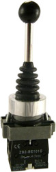Joystick controller, 2 Form B (N/C) per direction, screw connection, IP65, XD2LC21