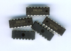 7400 XD74LS00 DIL14 XINLUDA UKŁAD SCALONY