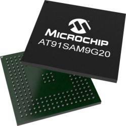 Mikrokontroler Microchip ARM9 LFBGA 217-pinowy Montaż powierzchniowy 32 bit MPU 32 kbit 32bit 400MHz SDRAM