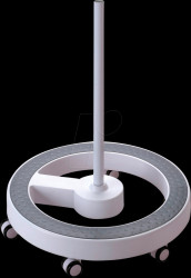 6159GR Floor stand, grey application, stand for magnifying lamps