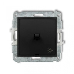 ICON Mechanizm łącznika zwierny światło w stylu amerykańskim czarny mat 12IWPUS-5