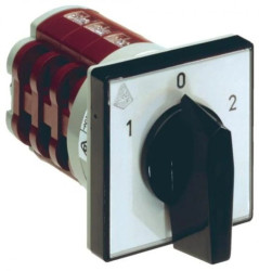 Łącznik krzywkowy 1-2 7P 10A do wbudowania 4G10-72-U