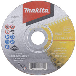Makita E-17120-12 Cutting Disc Set 125mm Ideal for Precise Cuts