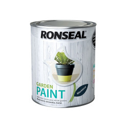 Ronseal 37406 Garden Paint Black Bird 750ml