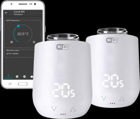 700223 Radiator thermostat Comet WiFi, 2 pieces