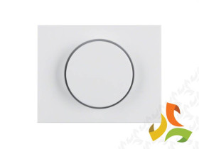 BERKER K.1 Płytka czołowa z pokrętłem do ściemniacza obrotowego biały połysk 11357009 HAGER