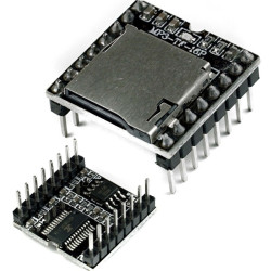 Odtwarzacz MP3 WMA WAV TF-16P DFPlayer mini fz1281 układ 24 pin