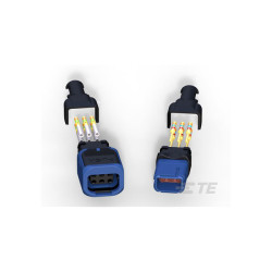TE Connectivity D369-R99-NS0 Connector Female Unshrouded 12 Way 9P N-Key