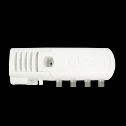 Wzmacniacz domowy ze złączami typu "F" - 3 wyjścia (2+TV): VHF/UHF - Auto LTE