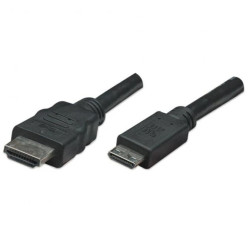 Kabel HDMI - Mini HDMI 4K*30Hz 1.8m Czarny