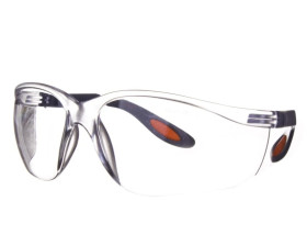 Okulary ochronne poliwęglanowe białe soczewki 97-500