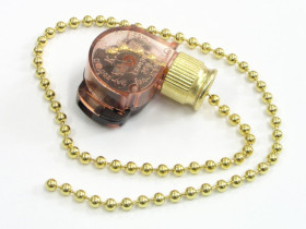 Przełącznik KTE 303/E87438, łańcuszek złoty ON-OFF