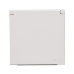 SIMON55 jasnoszary TGZ1BUZP/114 Pokr.IP44 jasnosz.