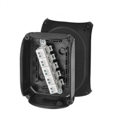 Puszka odgałęźna ATEX do stref 2 i 22 IP66 130x180x77mm czarna 5x10 mm² Cu KX 1010 C