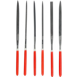 Pilniki iglaki 3x140x65mm 6 Szt. Zestaw