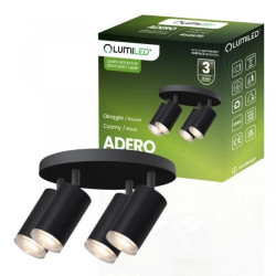 Lampa Sufitowa SPOT TUBA Reflektor LED Oprawa Halogenowa 4xGU10 Plafon