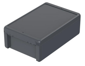 ABS enclosure, (L x W x H) 271 x 170 x 90 mm, graphite gray (RAL 7024), IP66, 96036334