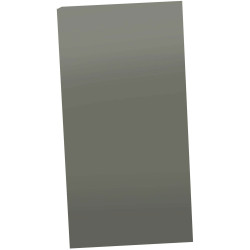 Strapubox 523518 Faceplate 215x111x2 mm Grey Plastic 1 Piece