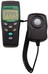 Luksomierz z certyfikatem Tenmars TM209 do LED 0,01~400 000 lx