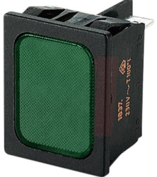 Signal light, 230 V (AC), 230 V, green, 1837.8108