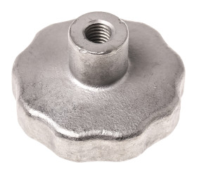 Pokrętło mocujące M10 długość gwintu: 32mm średnica pokrętła 60mm średnica gwintu: 10mm Z wieloma pokrętłami Otwór