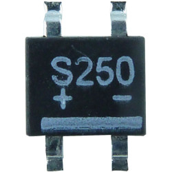 Diotec S250K Bridge Rectifier with Overvoltage Protection 400V 1A TO-269AA