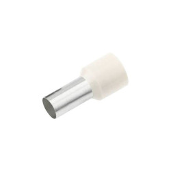 Cimco 187107 Ferrule White 0.5 mm&#xB2; Partially insulated Pack of 100