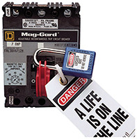 Blokada Blokada wyłączników elektrycznych Panduit rozmiar mocowania 11.18mm zamki: 1