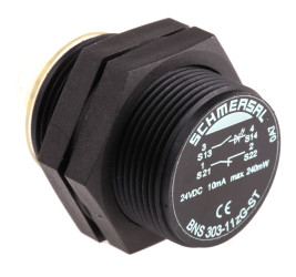 Przełącznik bezpieczeństwa, BNS303, 24 V dc, IP67, 30 (średnica) x 44 mm, 4, Schmersal
