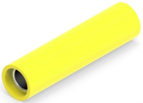 Butt connectorwith insulation, 3.0-6.0 mm², AWG 12 to 10, yellow, 29.46 mm, 34072