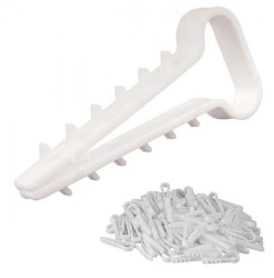 TRYTYT Uchwyt Szybkiego Montażu do Przewodów Płaskich 3x1,5 mm YDYp 100 szt