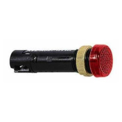 Wskażnik świetlny O8, IP40, czerwony wystający LED 48V, złącze faston XVLA344