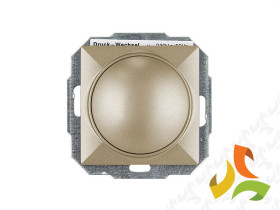 PERŁA Ściemniacz obrotowy regulator oświetlenia satyna metalik SO-1P ABEX