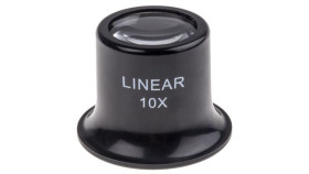 Szkło Powiększające, Typ: Lupa Oczna Biasferyczna, Powiększenie: 10X, Śr.: 25Mm