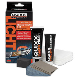 QUIXX SYSTEM 00084 Headlight Lens Refresher Kit: Restores Clarity &amp; Shine