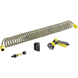 K&#xE4;rcher 2.645-178.0 Spiral Hose Set 10m Yellow/Black Spray Gun Included