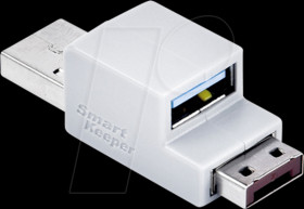 OM03BN Speicher Schloss, USB Typ A, braun