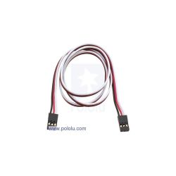 Pololu 785 – Przedłużacz do serw 60 cm żeńsko-żeński
