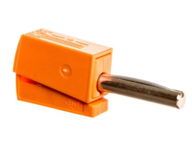 Wtyk bananowy pomaranczowy 215-211 /50szt./