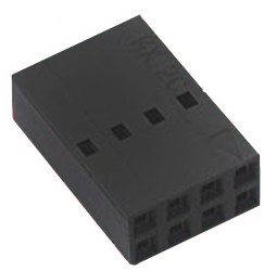 Obudowa złącza 6-pinowe 2-rzędowe raster: 2.54mm Molex Żeński Montaż na kablu SL 70058, 71851