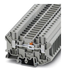 Złączka szynowa do odłączanych obwodów testowych Phoenix Contact poziomy: PojedynczyŚruba USST 6-T 41A 500 V