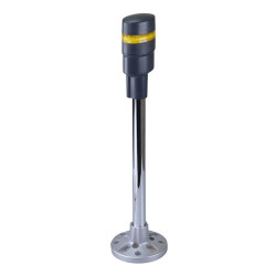 LD6A-1PQB-Y Yellow Stack Light LED Tower Pole Mount 24VAC/DC IDEC