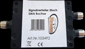 Poly-103492 Signal distributor, SMA, 2-way