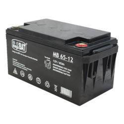 Akumulator 12V-65Ah MegaBat Żelowy, MB 65-12