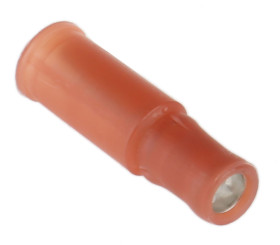 Konektor okrągły izolowany Żeński rozmiar 1.3mm² średnica przelotu 4mm TE Connectivity Czerwony PIDG długość całkowita