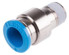 Złączka pneumatyczna R 1/8 męskie Wciskane 8 mm Festo Adapter gwintowany prosty R 1/8 męskie