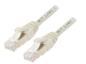 ETH-24441369 Patch cord ETHERLINE Cat.6a,S/FTP 6a linka Cu LSZH szary