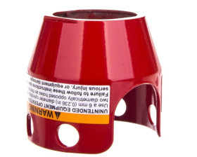 Osłona przycisku bezpieczeństwa fi40 czerwona mozliwośc blokowania kłódką ZBZ1604